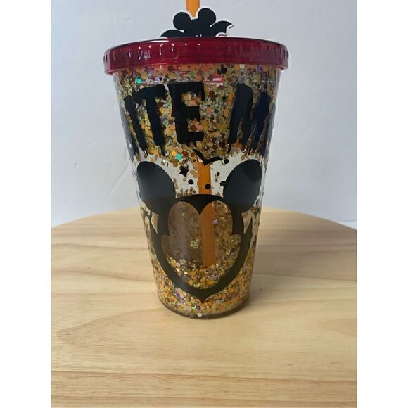 Mickey vampire snow globe handmade tumbler - Picture 1 of 7